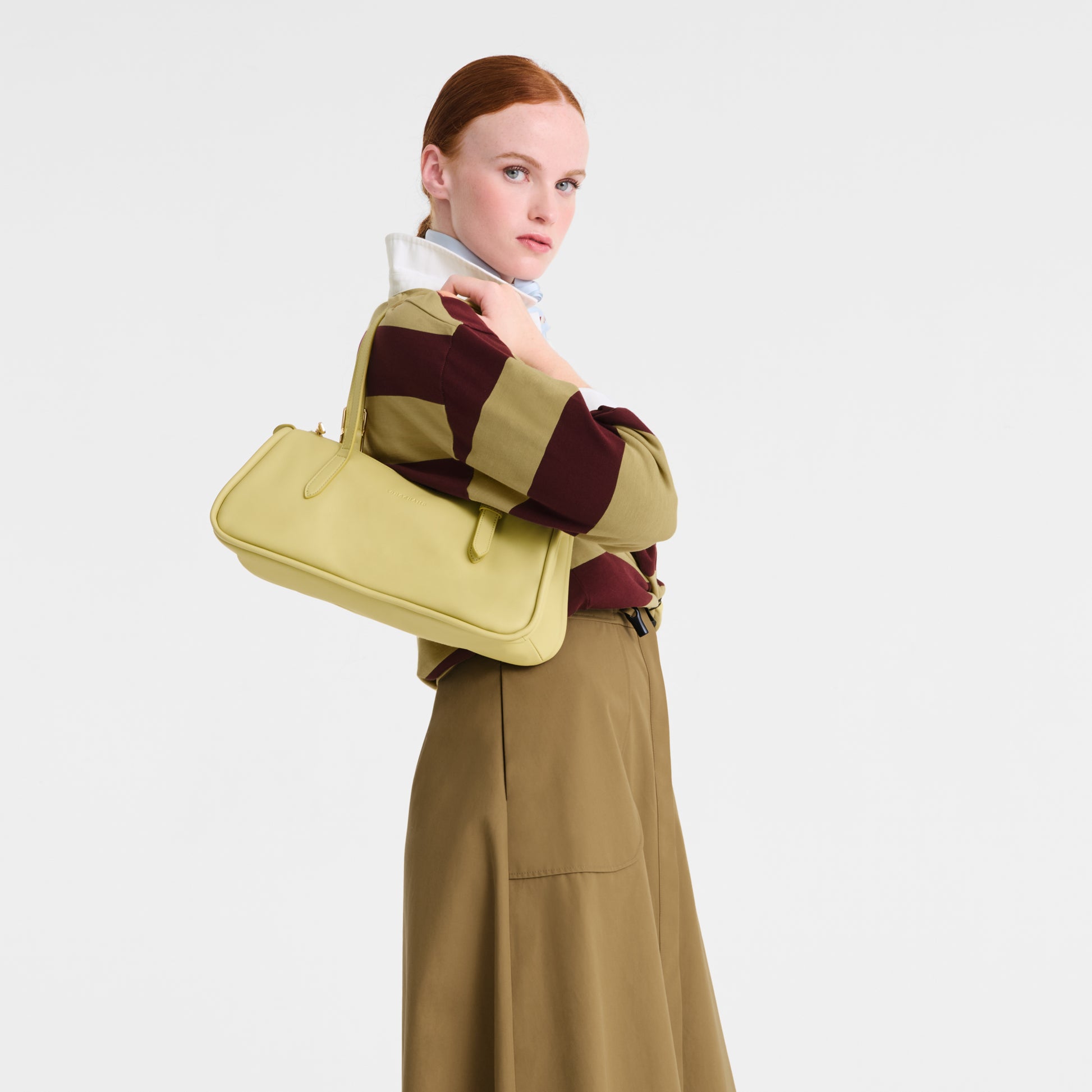 LONGCHAMP-Looong Shoulder bag-Pistachio-10369HJI244-2