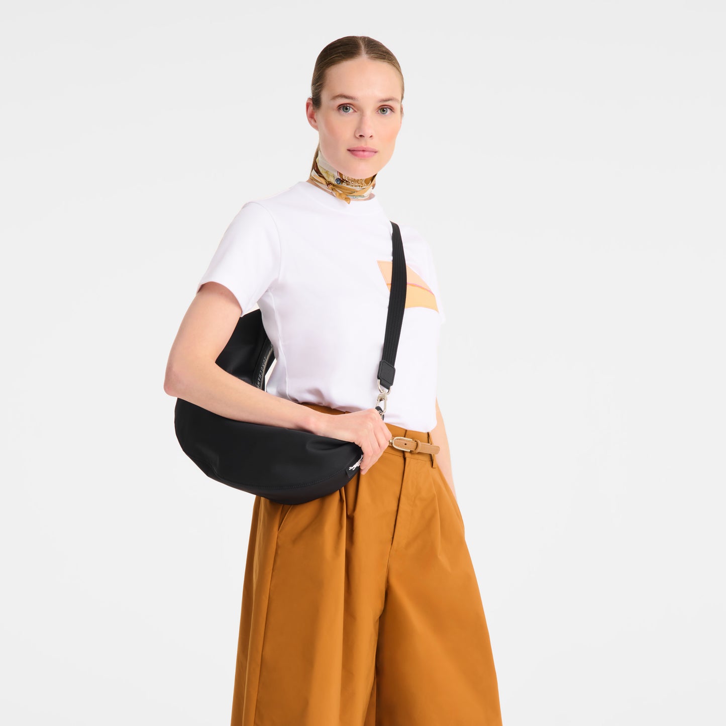 LONGCHAMP-Le Pliage Energy XL Crossbody bag-Black-10372HSR001-7
