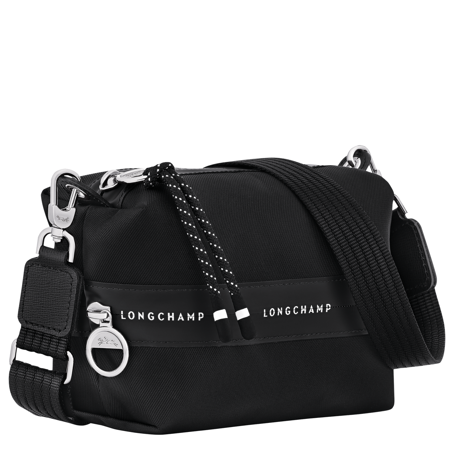 LONGCHAMP-Le Pliage Energy XS Crossbody bag-Black-10373HSR001-3