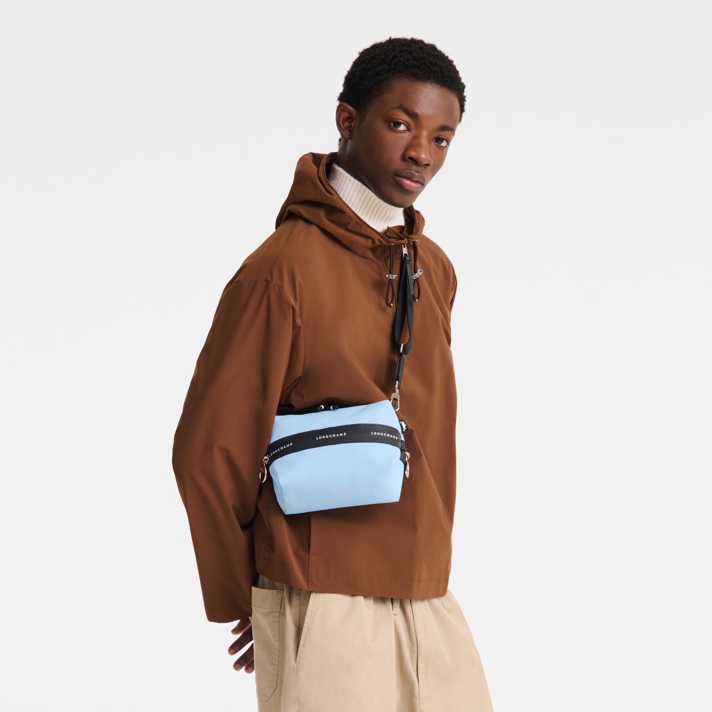 LONGCHAMP-Le Pliage Energy XS Crossbody bag-Sky Blue-10373HSRE98-7