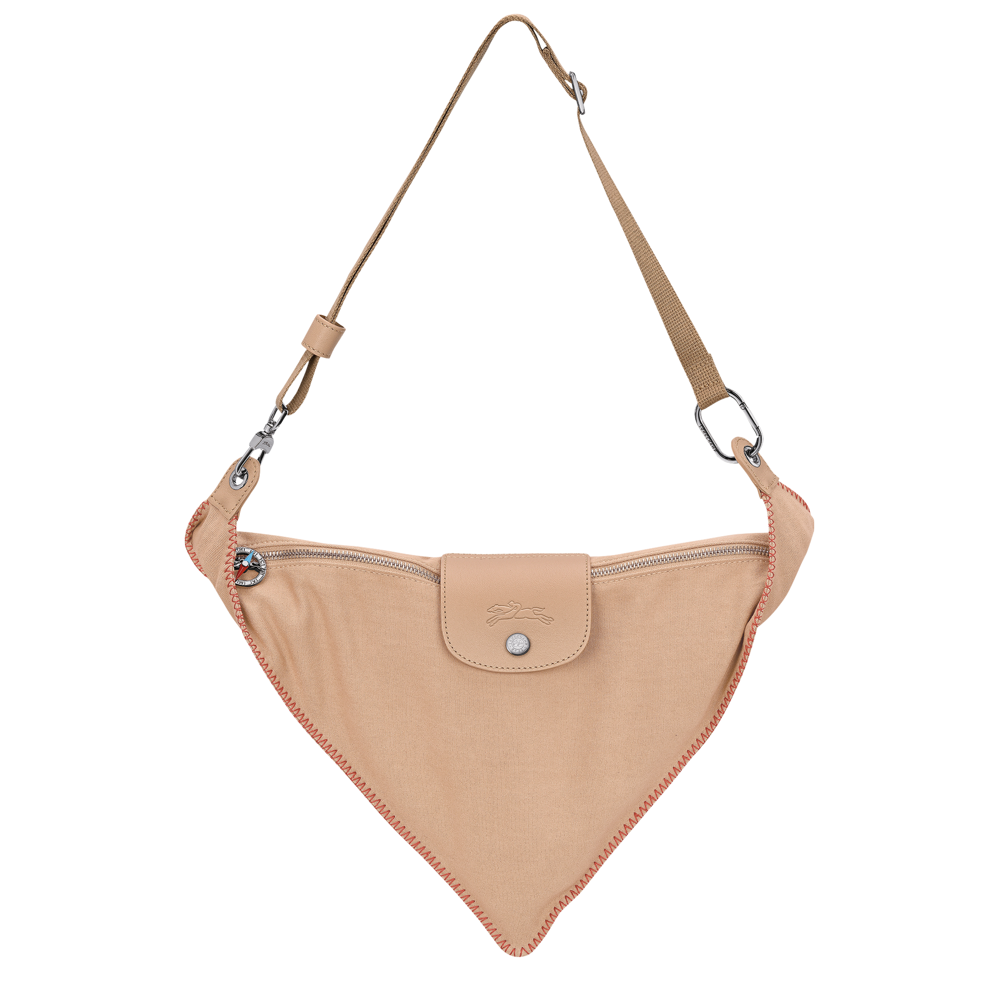 LONGCHAMP-Le Pliage Collection S Crossbody bag-Beige-10377HJL005-1