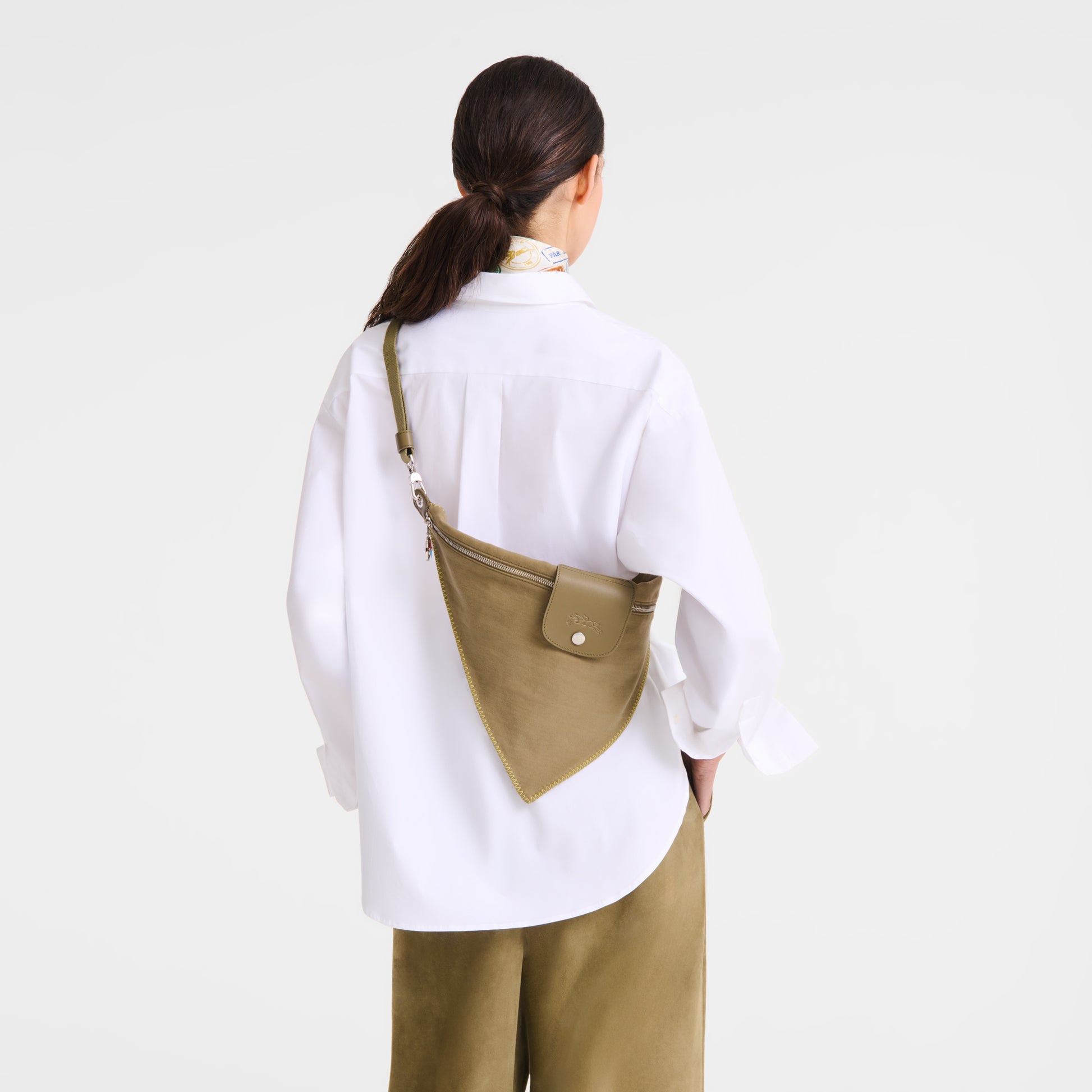 LONGCHAMP-Le Pliage Collection S Crossbody bag-Lichen-10377HJLM64-6