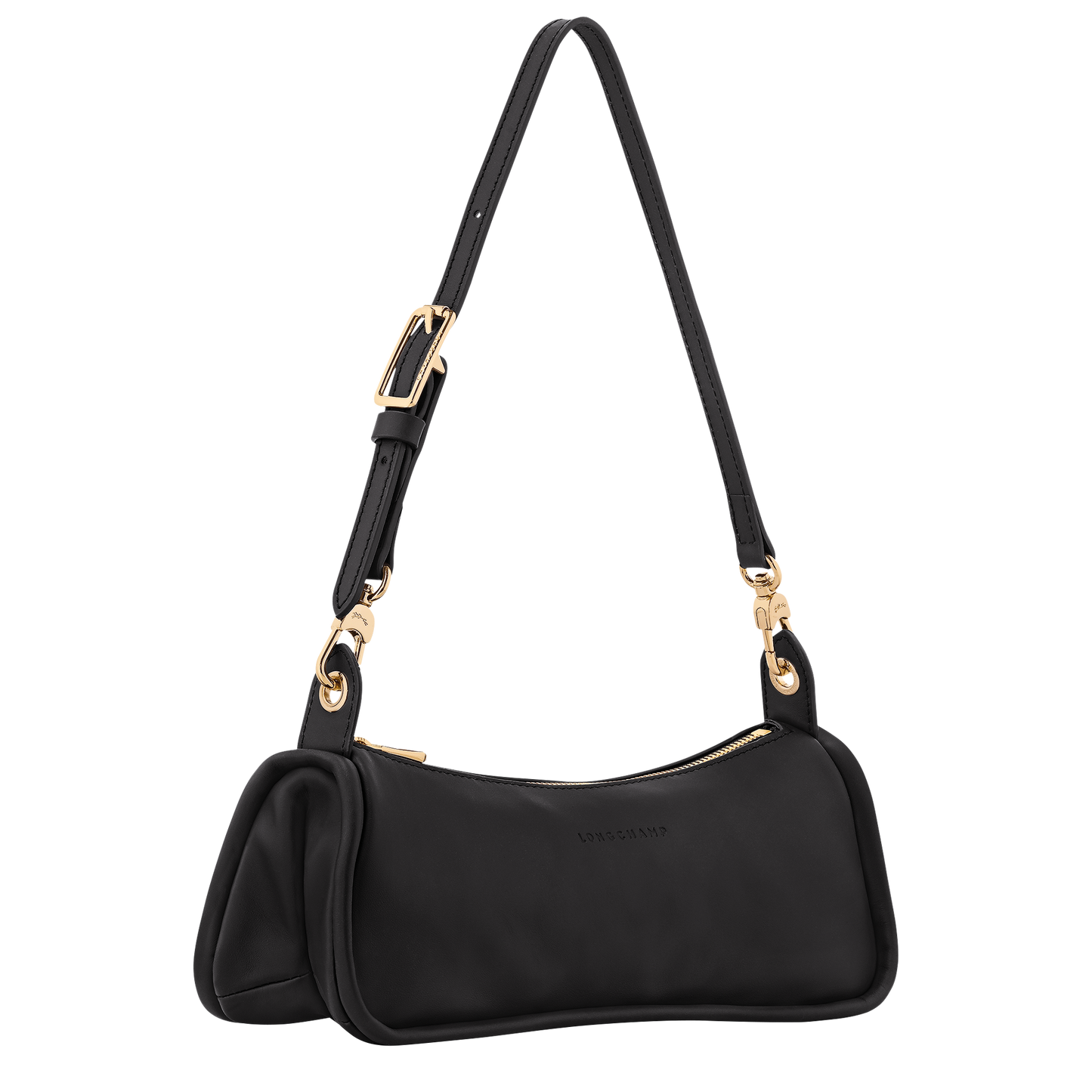 LONGCHAMP-Looong M Shoulder bag-Black-10384HJI001-3