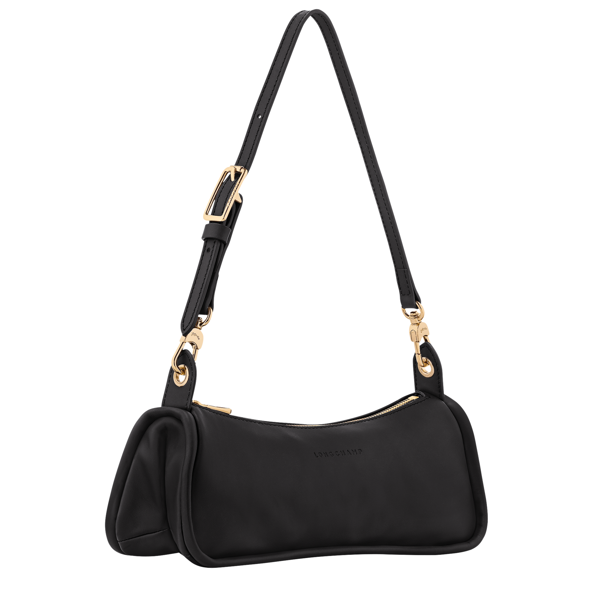 LONGCHAMP-Looong M Shoulder bag-Black-10384HJI001-3