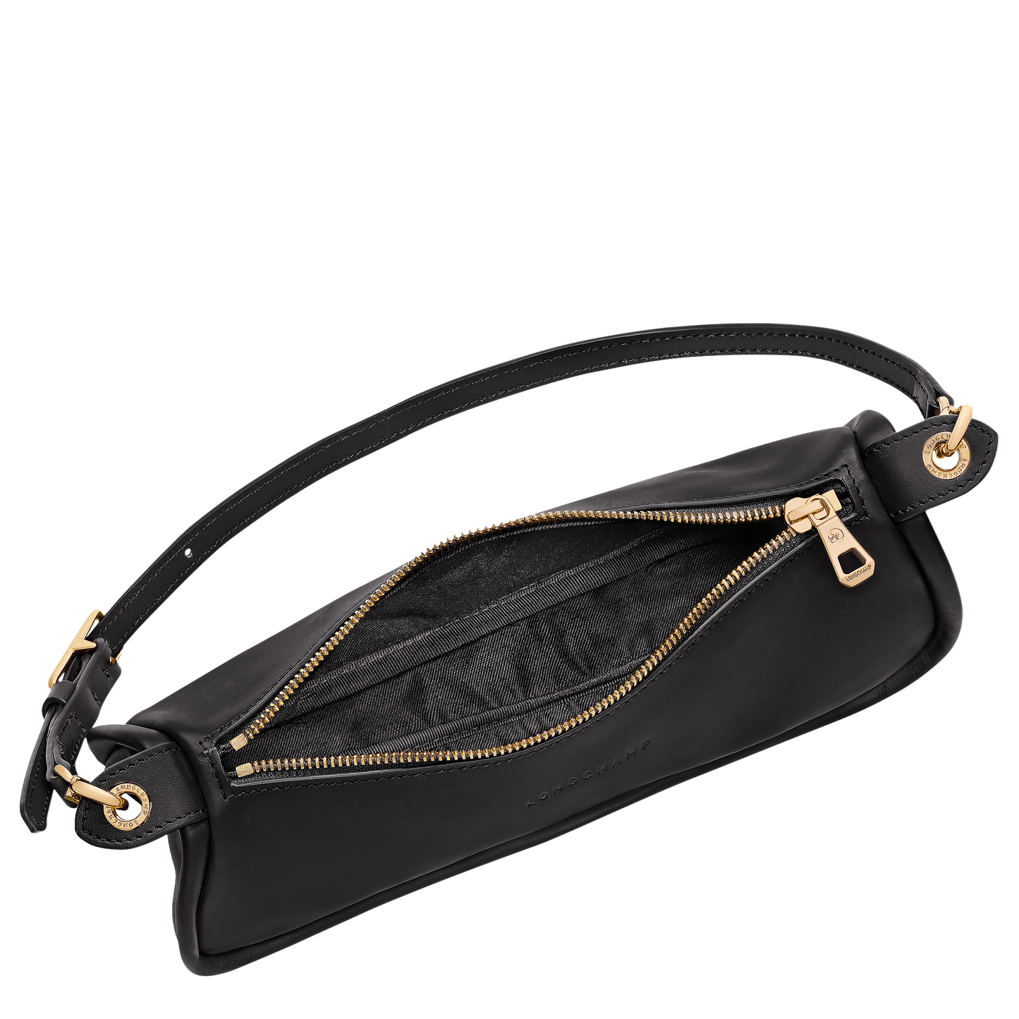 LONGCHAMP-Looong M Shoulder bag-Black-10384HJI001-5