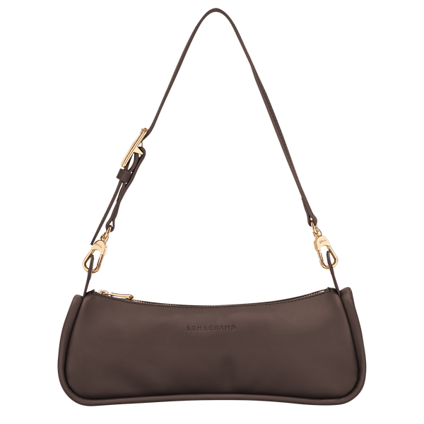 Looong M Shoulder bag Mocha - Leather | Longchamp ID
