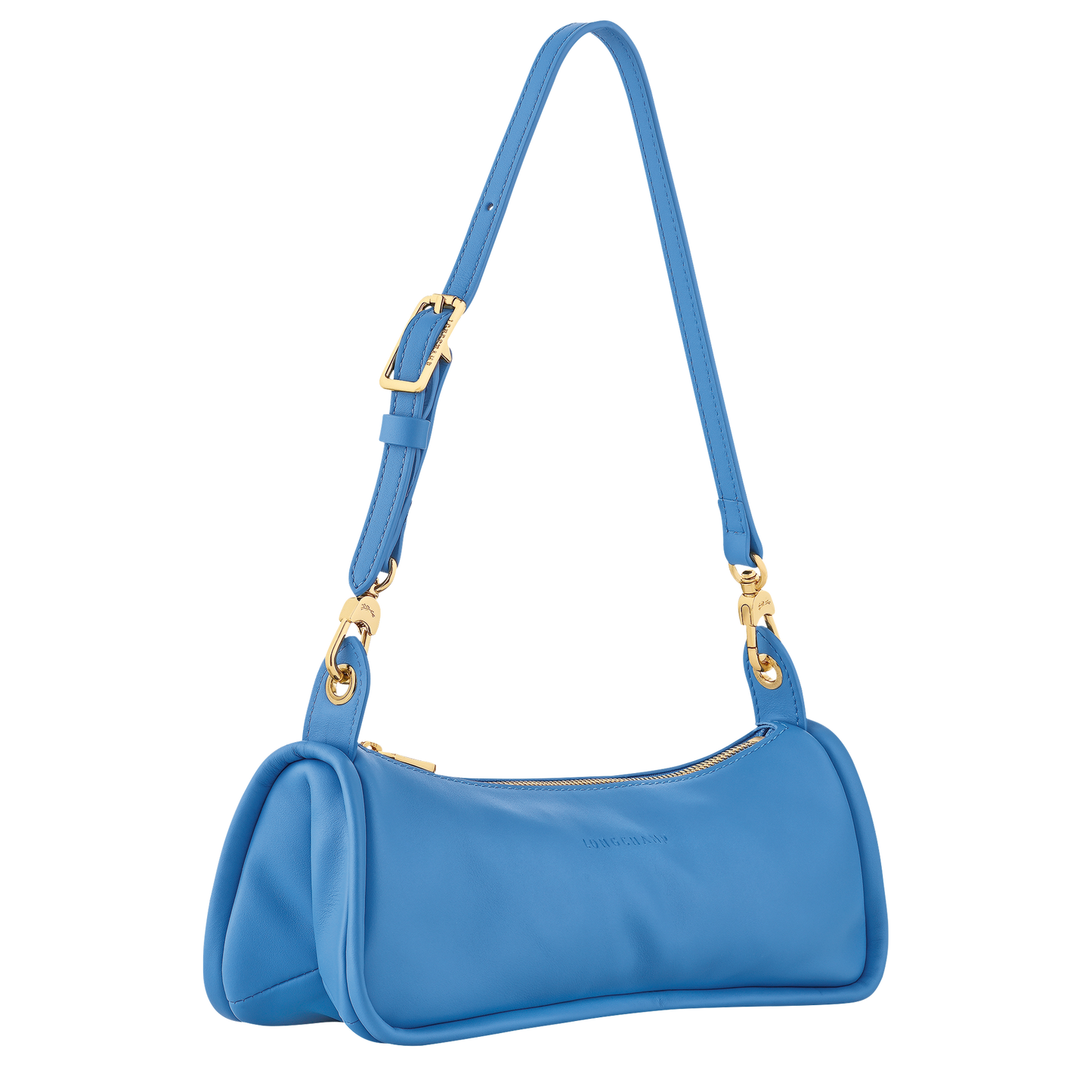 LONGCHAMP-Looong M Shoulder bag-Azure-10384HJI072-2