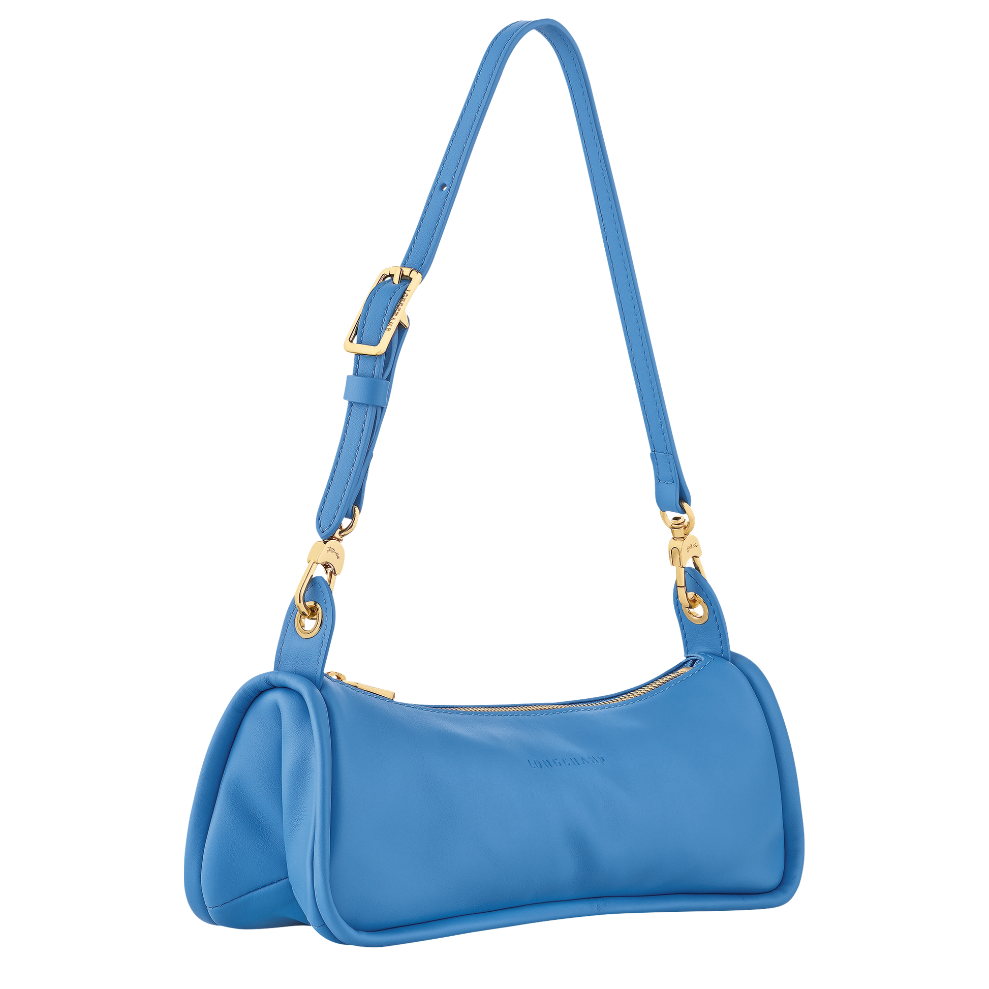 LONGCHAMP-Looong M Shoulder bag-Azure-10384HJI072-2