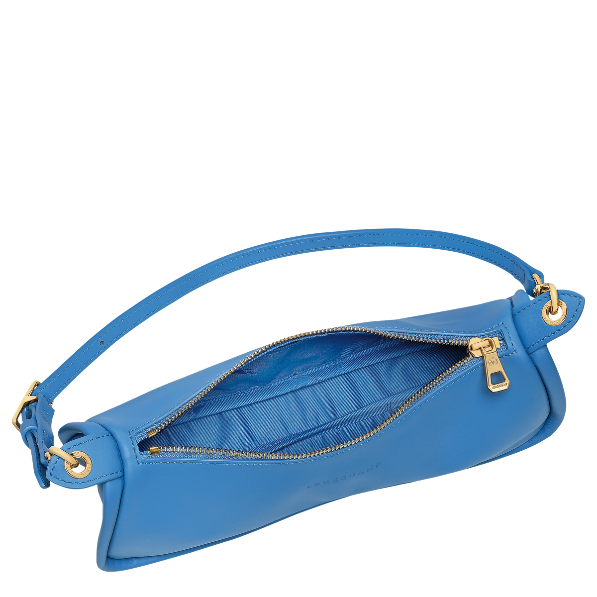 LONGCHAMP-Looong M Shoulder bag-Azure-10384HJI072-4