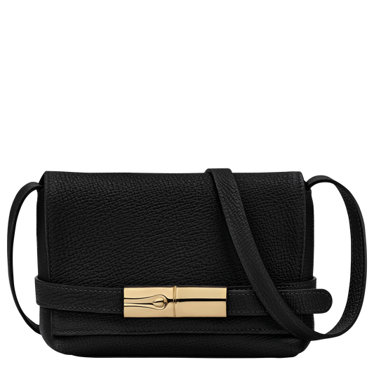 LONGCHAMP-Le Smart S Crossbody bag-Black-10392HJH001-1