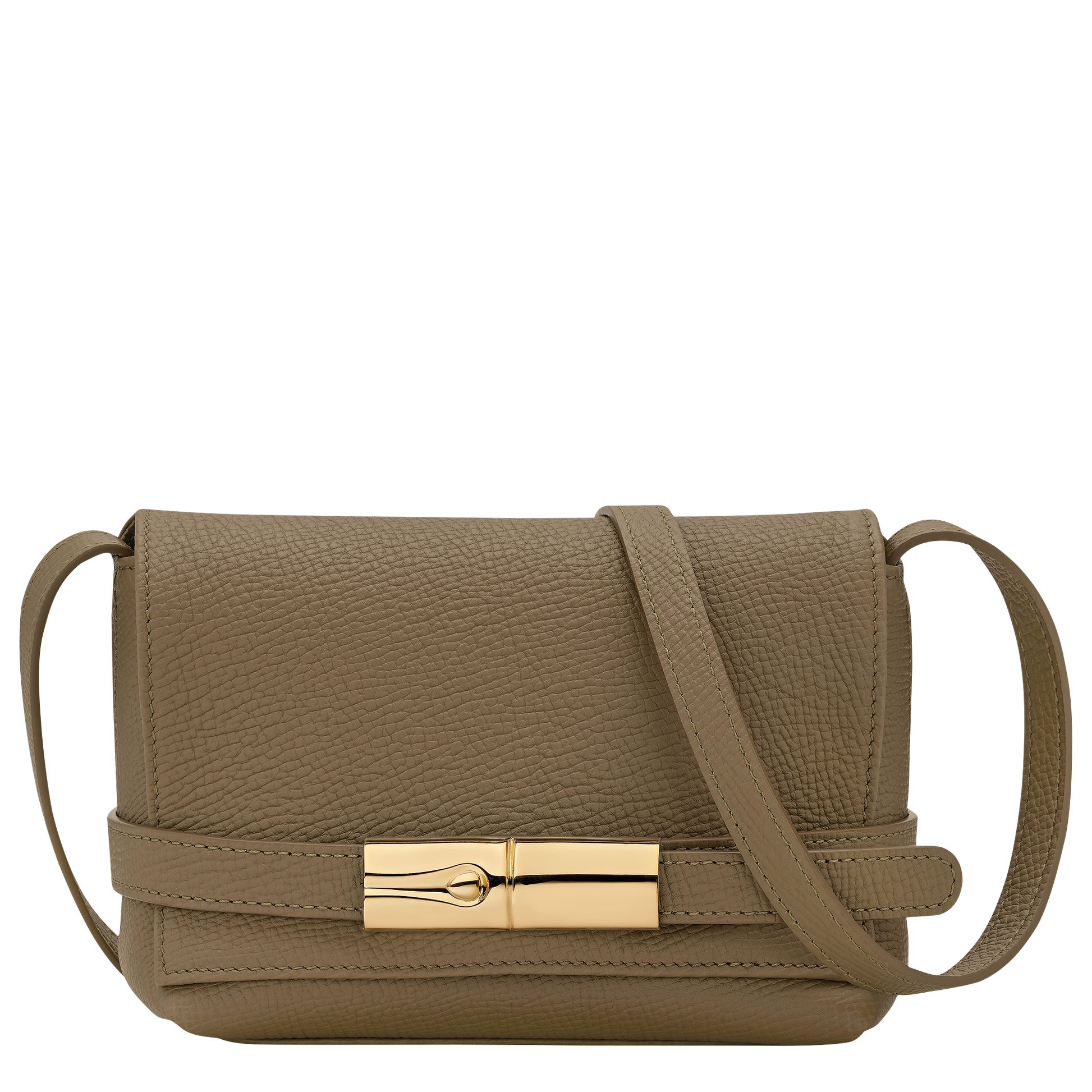 LONGCHAMP-Le Smart S Crossbody bag-Olive-10392HJH510-1