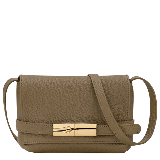 LONGCHAMP-Le Smart S Crossbody bag-Olive-10392HJH510-1