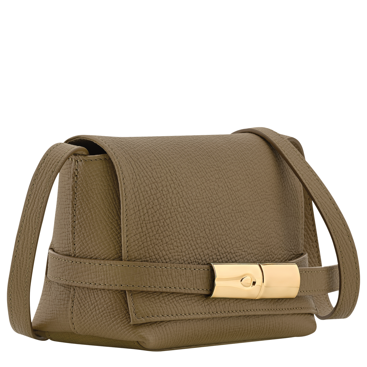 LONGCHAMP-Le Smart S Crossbody bag-Olive-10392HJH510-3