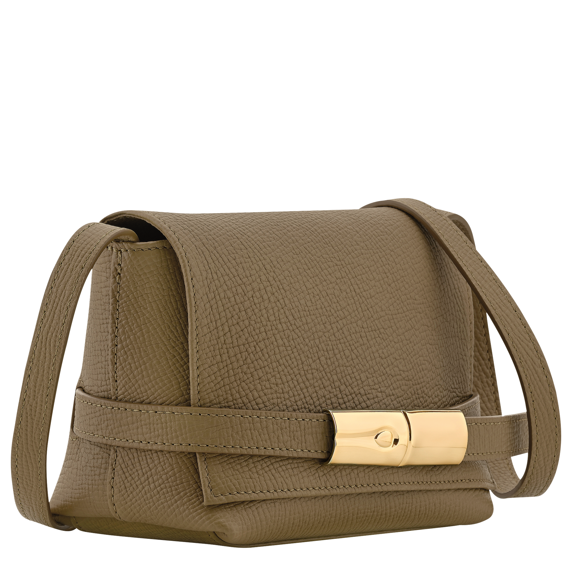 LONGCHAMP-Le Smart S Crossbody bag-Olive-10392HJH510-3