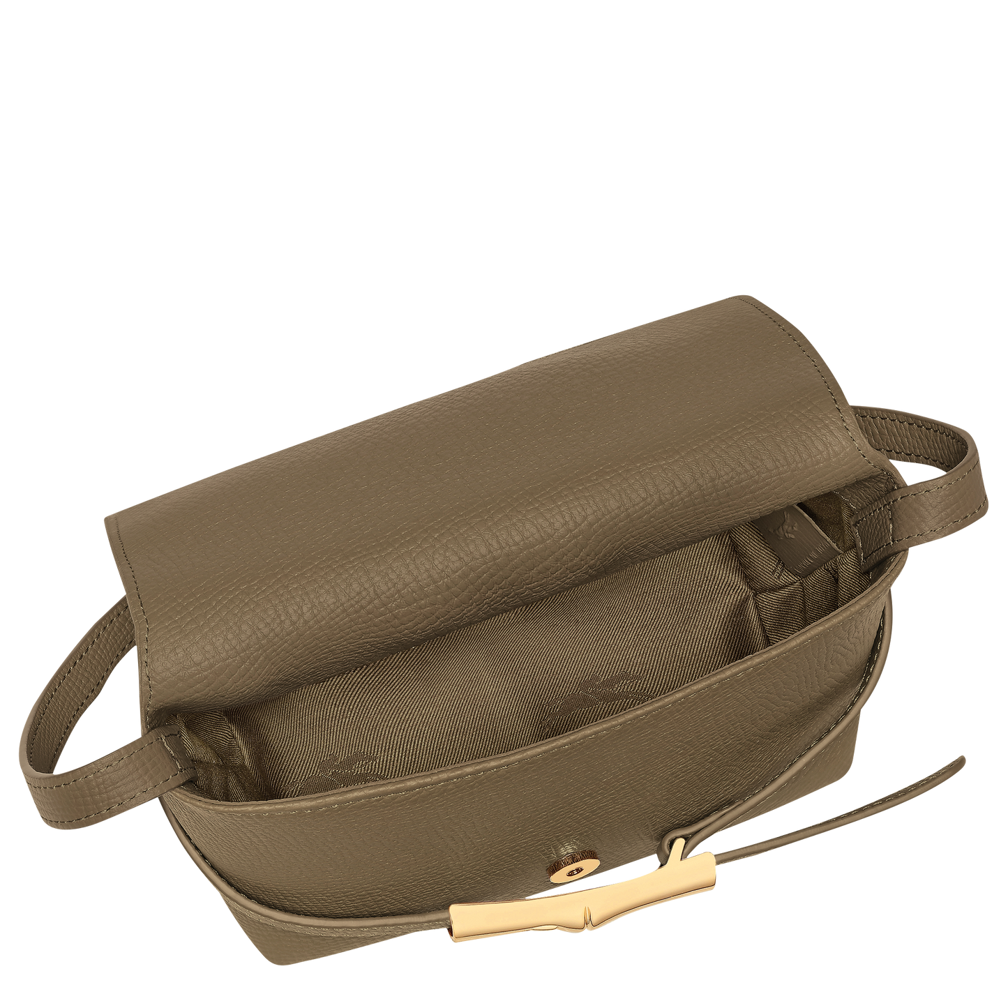 LONGCHAMP-Le Smart S Crossbody bag-Olive-10392HJH510-5