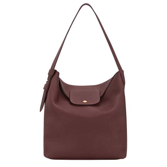 LONGCHAMP-Le Cadence M Shoulder bag-Burgundy-10394HJZ009-1