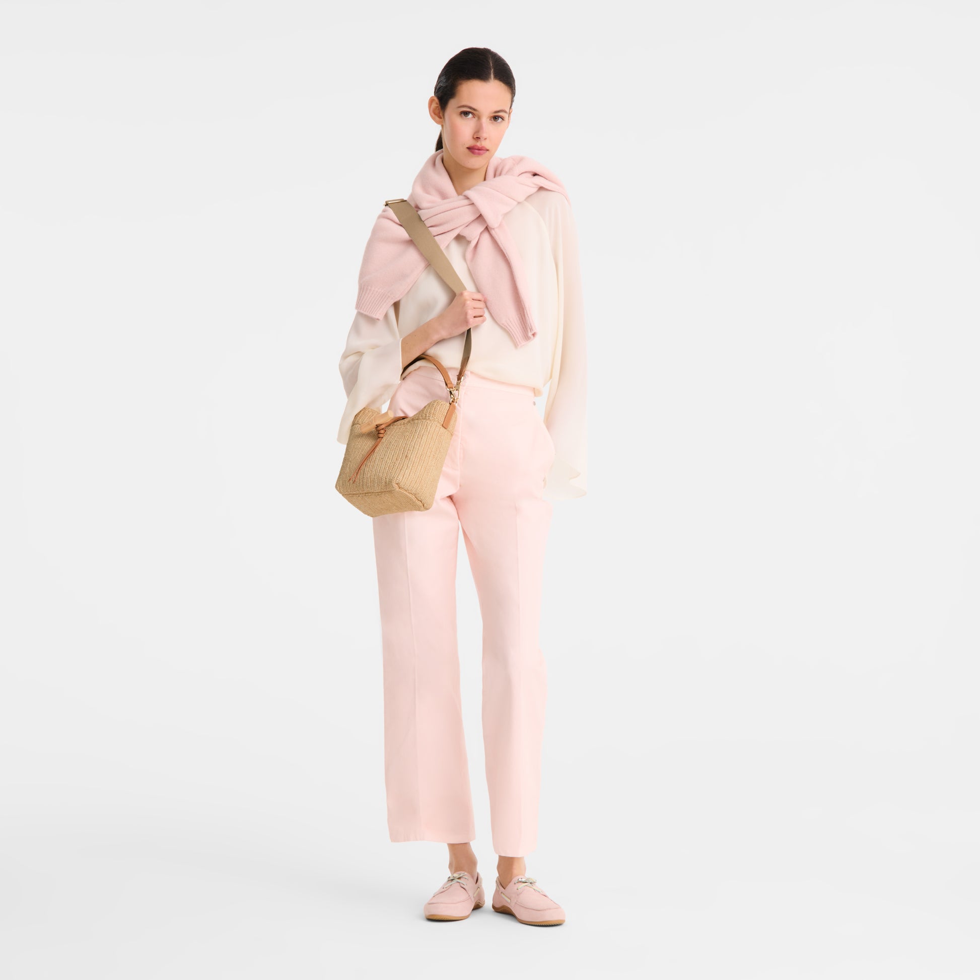 LONGCHAMP-Le Roseau XS Bucket bag-Vegetal-10396HJD514-2