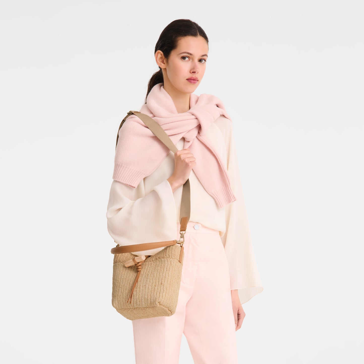 LONGCHAMP-Le Roseau XS Bucket bag-Vegetal-10396HJD514-7