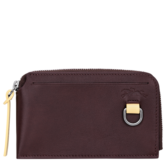 LONGCHAMP-Longchamp Pocket Card holder-Mocha-30048HIM002-1