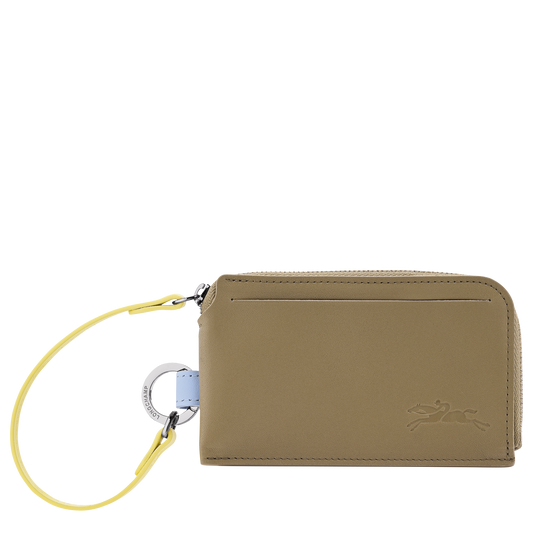 LONGCHAMP-Le Pliage Collection Card holder-Lichen-30048HJWM64-1