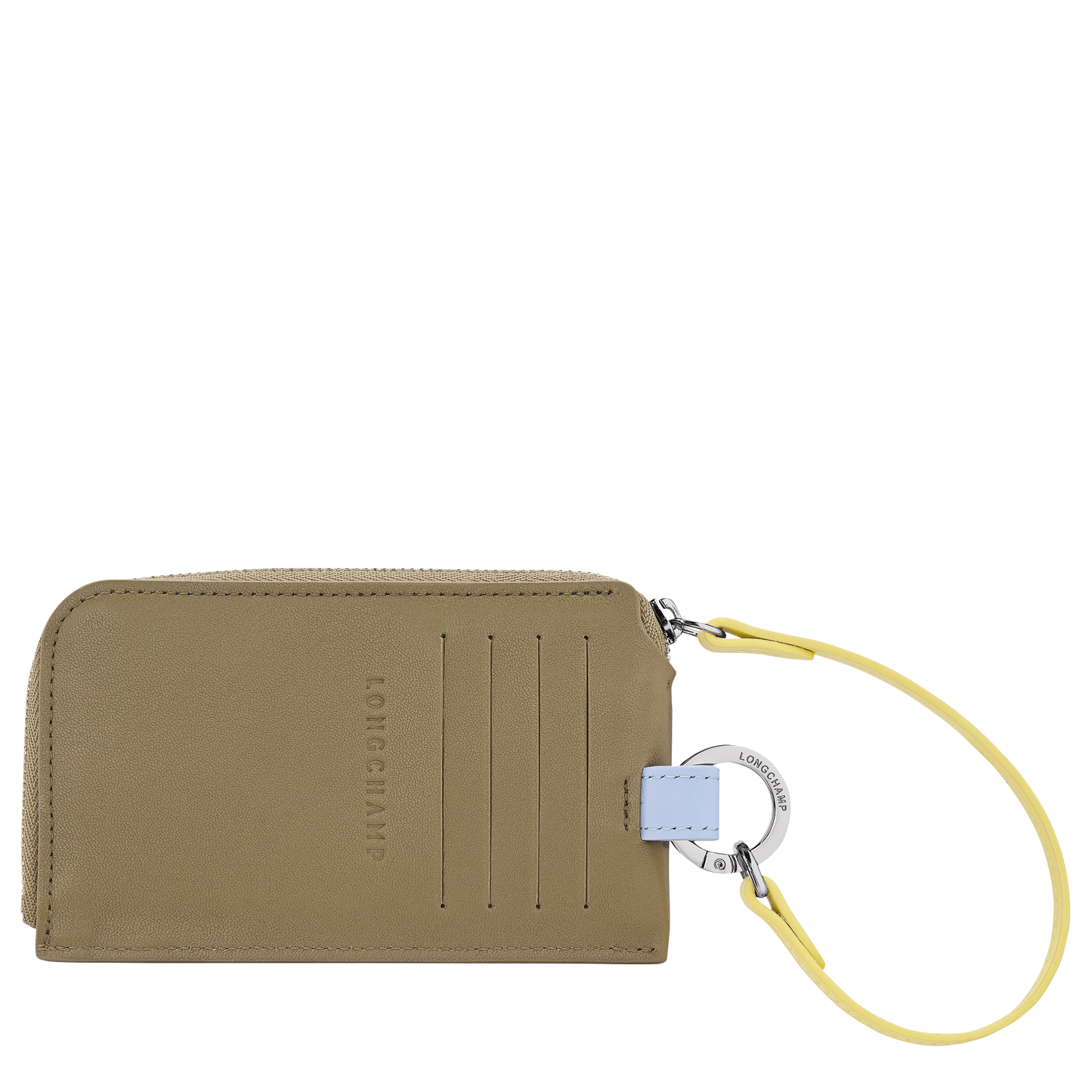 LONGCHAMP-Le Pliage Collection Card holder-Lichen-30048HJWM64-2
