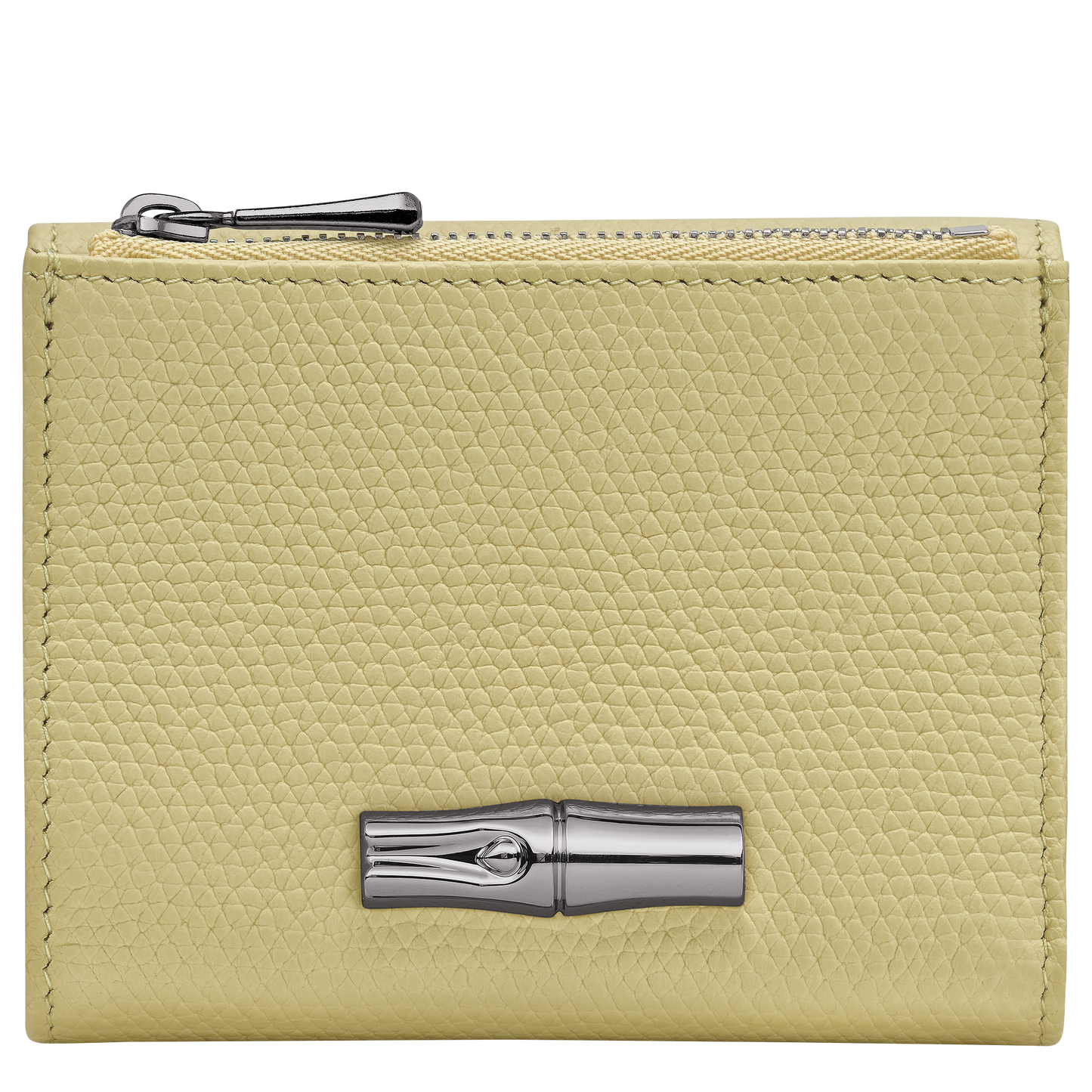 LONGCHAMP-Le Roseau Compact wallet-Pistachio-30049HFP244-1