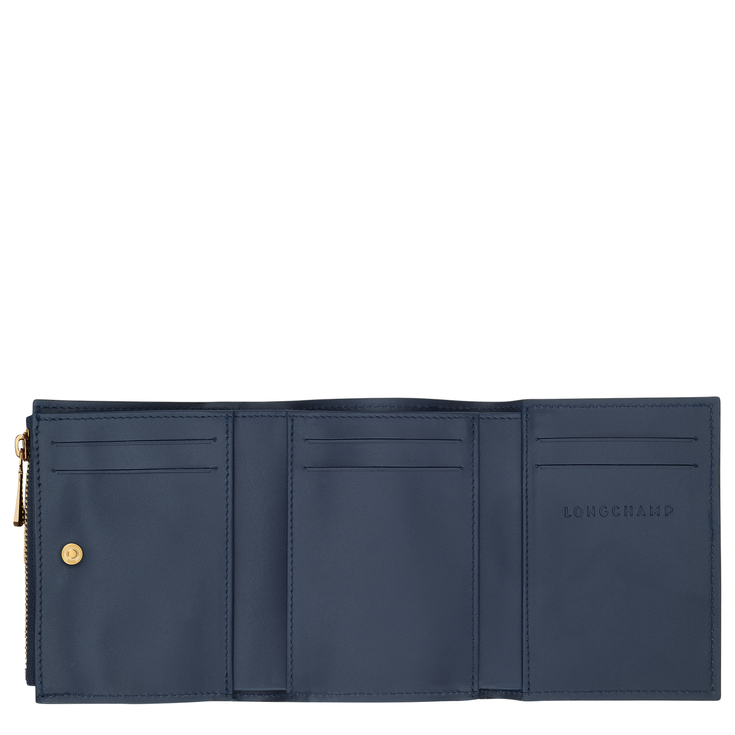 LONGCHAMP-Épure Compact wallet-Navy-30049HFY006-3