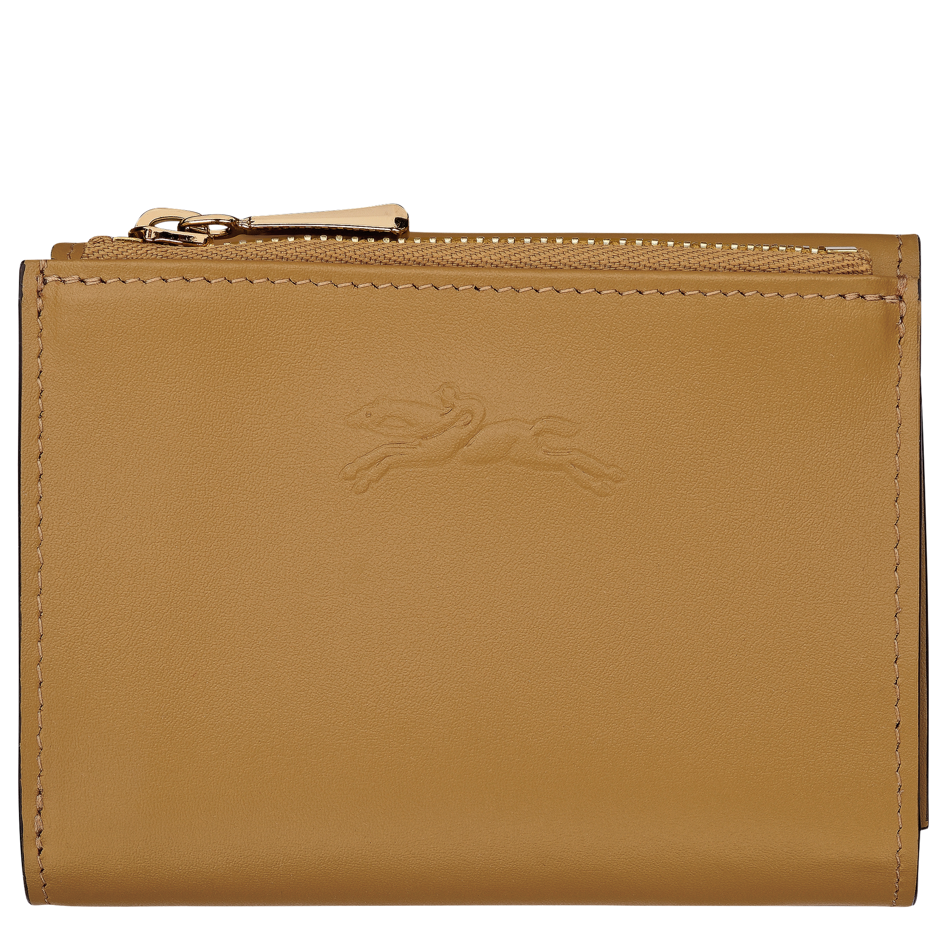 LONGCHAMP-Épure Compact wallet-Nutmeg-30049HFY894-1
