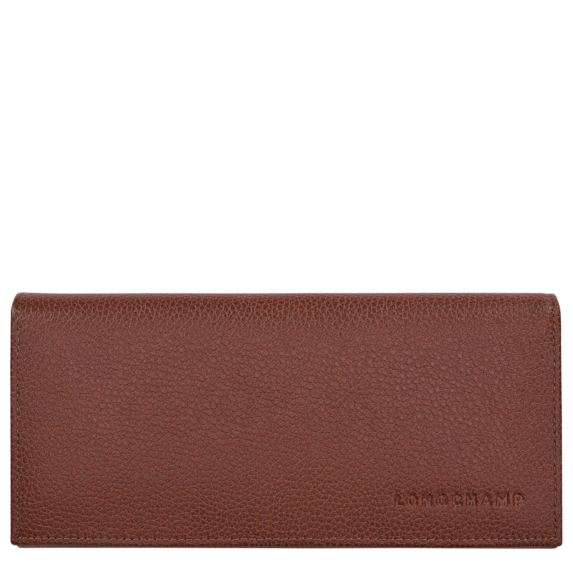 LONGCHAMP-Le Foulonné Long continental wallet-Coffee-30050021M02-1