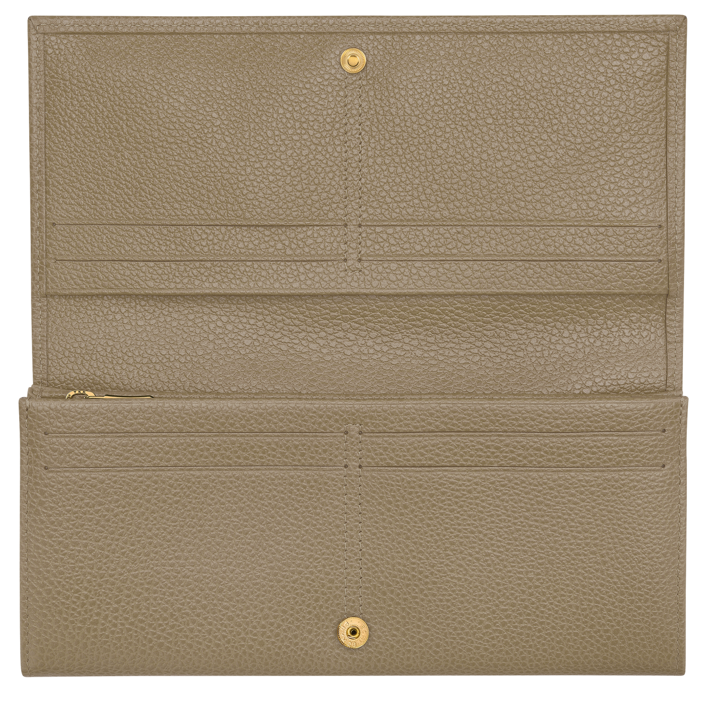 LONGCHAMP-Le Foulonné Long continental wallet-Lichen-30050021M69-3