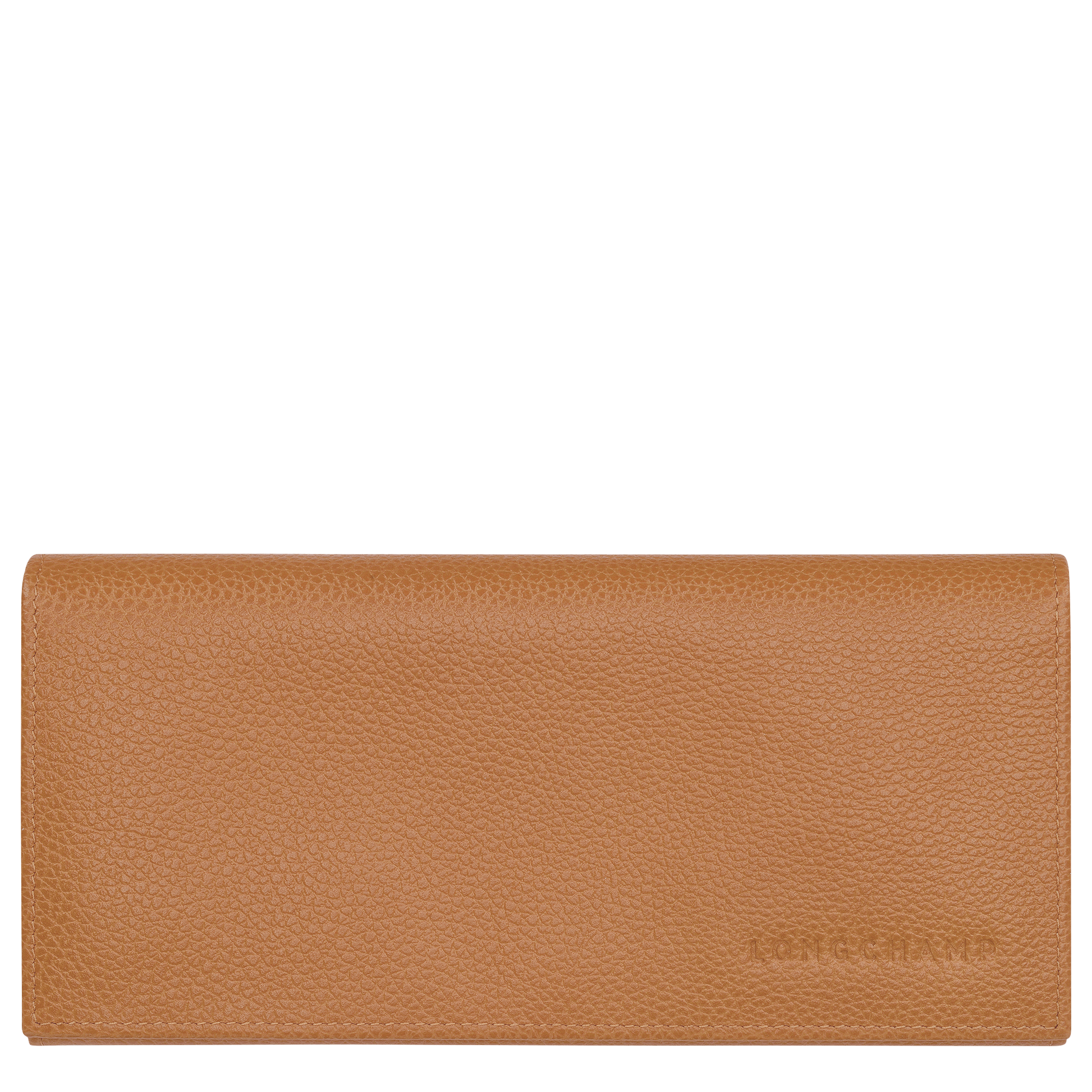LONGCHAMP-Le Foulonné Long continental wallet-Pecan-30050021M74-1