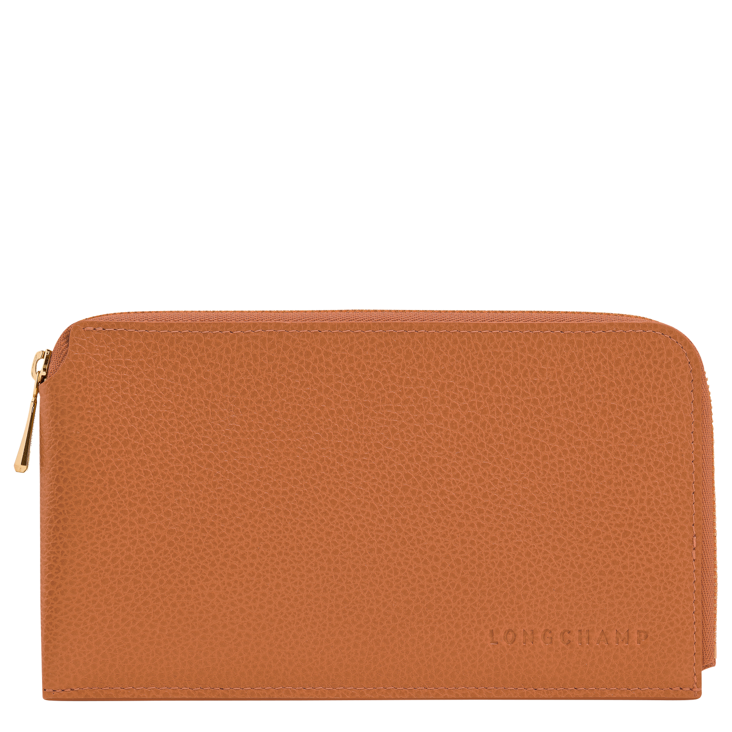 LONGCHAMP-Le Foulonné Pouch-Amber-30051021490-1