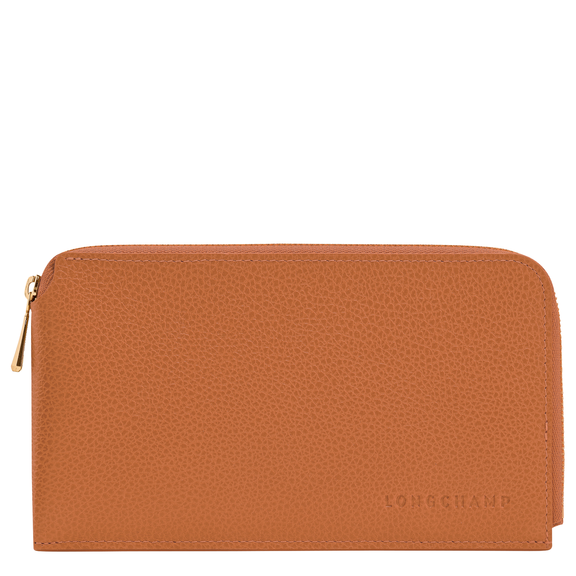 LONGCHAMP-Le Foulonné Pouch-Amber-30051021490-1