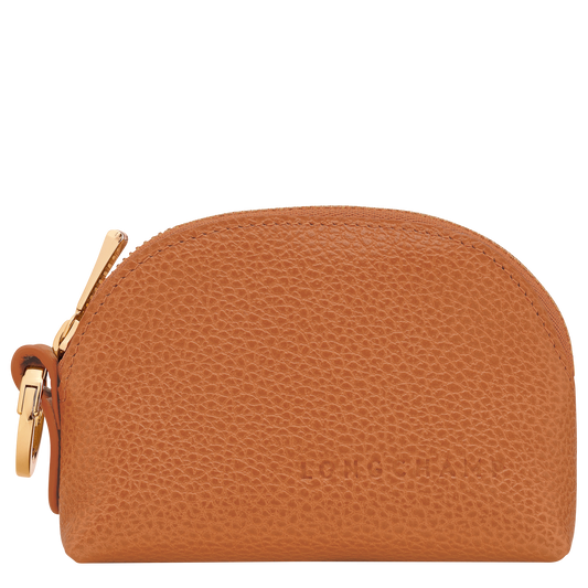 LONGCHAMP-Le Foulonné Coin purse-Amber-30055021490-1