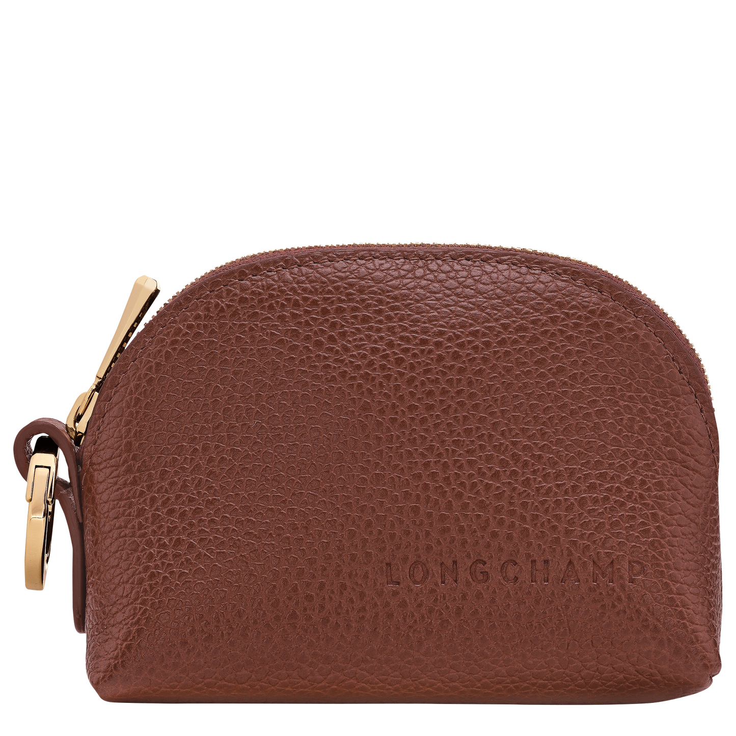 LONGCHAMP-Le Foulonné Coin purse-Coffee-30055021M02-1