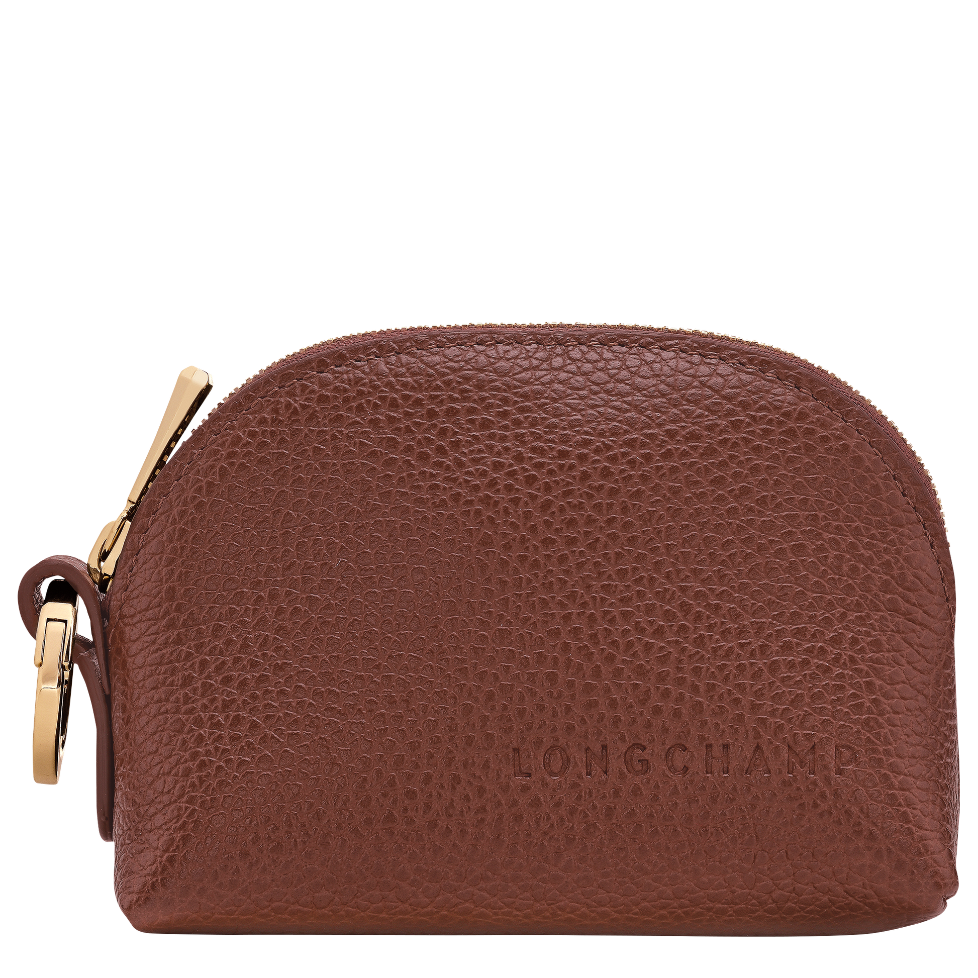 LONGCHAMP-Le Foulonné Coin purse-Coffee-30055021M02-1