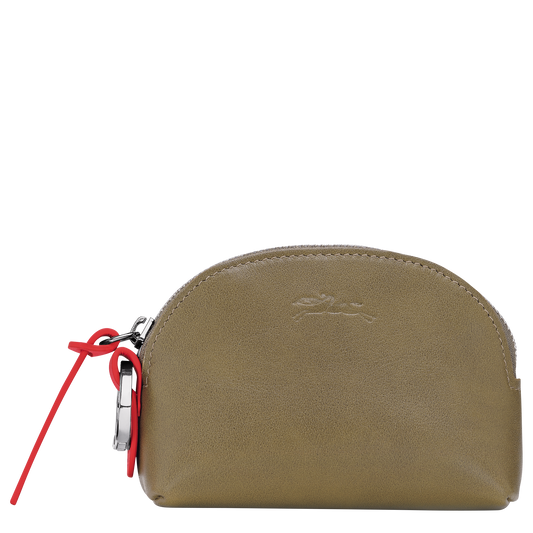 LONGCHAMP-Longchamp Pocket Coin purse-Olive-30055HIM510-1