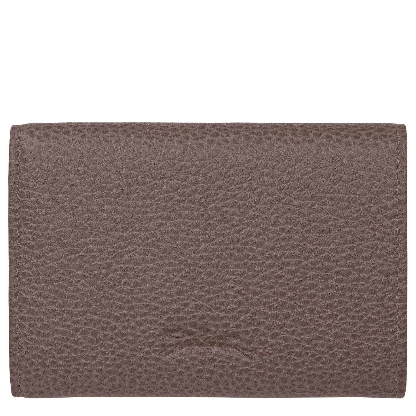 LONGCHAMP-Le Foulonné Compact wallet-Taupe-30058021215-2