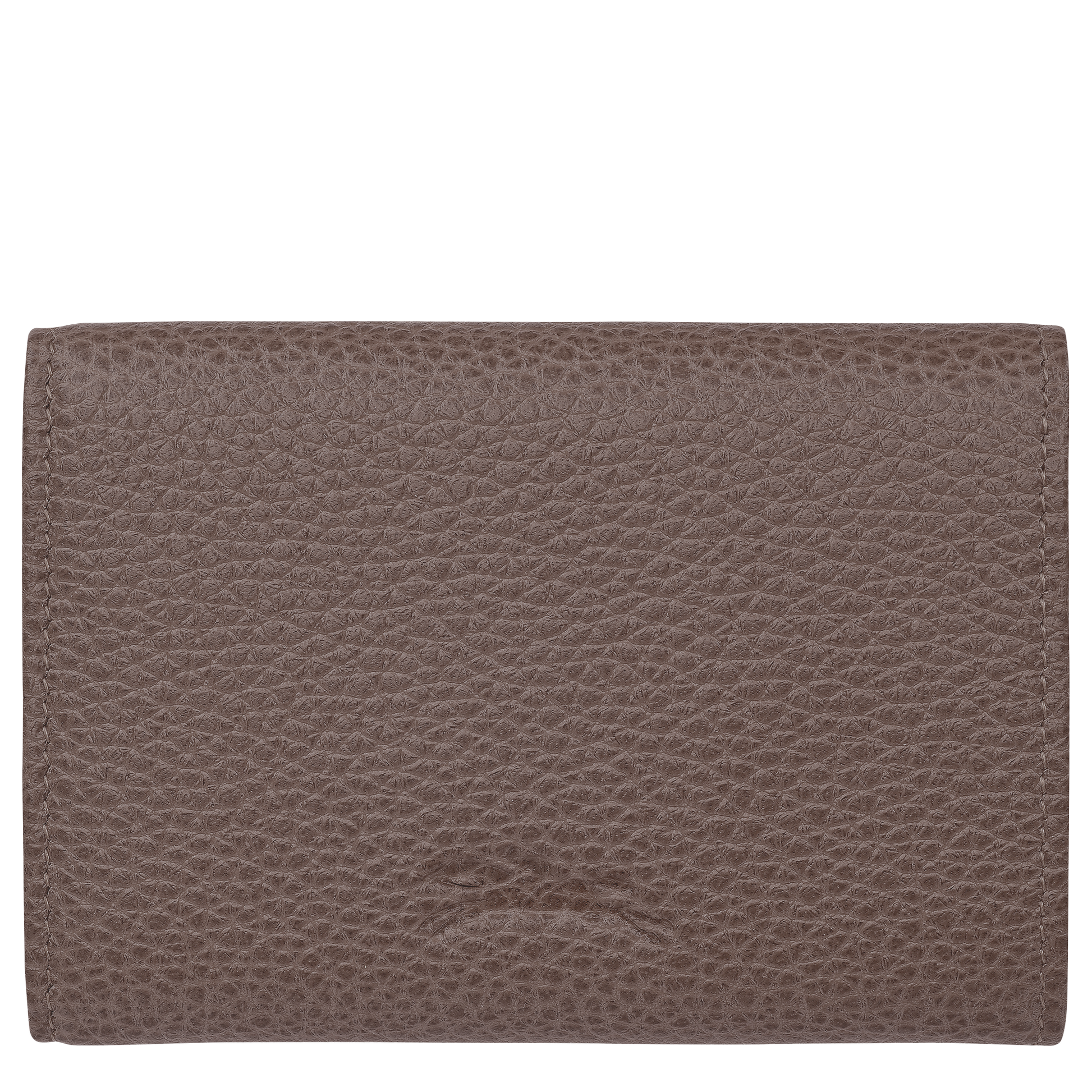 LONGCHAMP-Le Foulonné Compact wallet-Taupe-30058021215-2