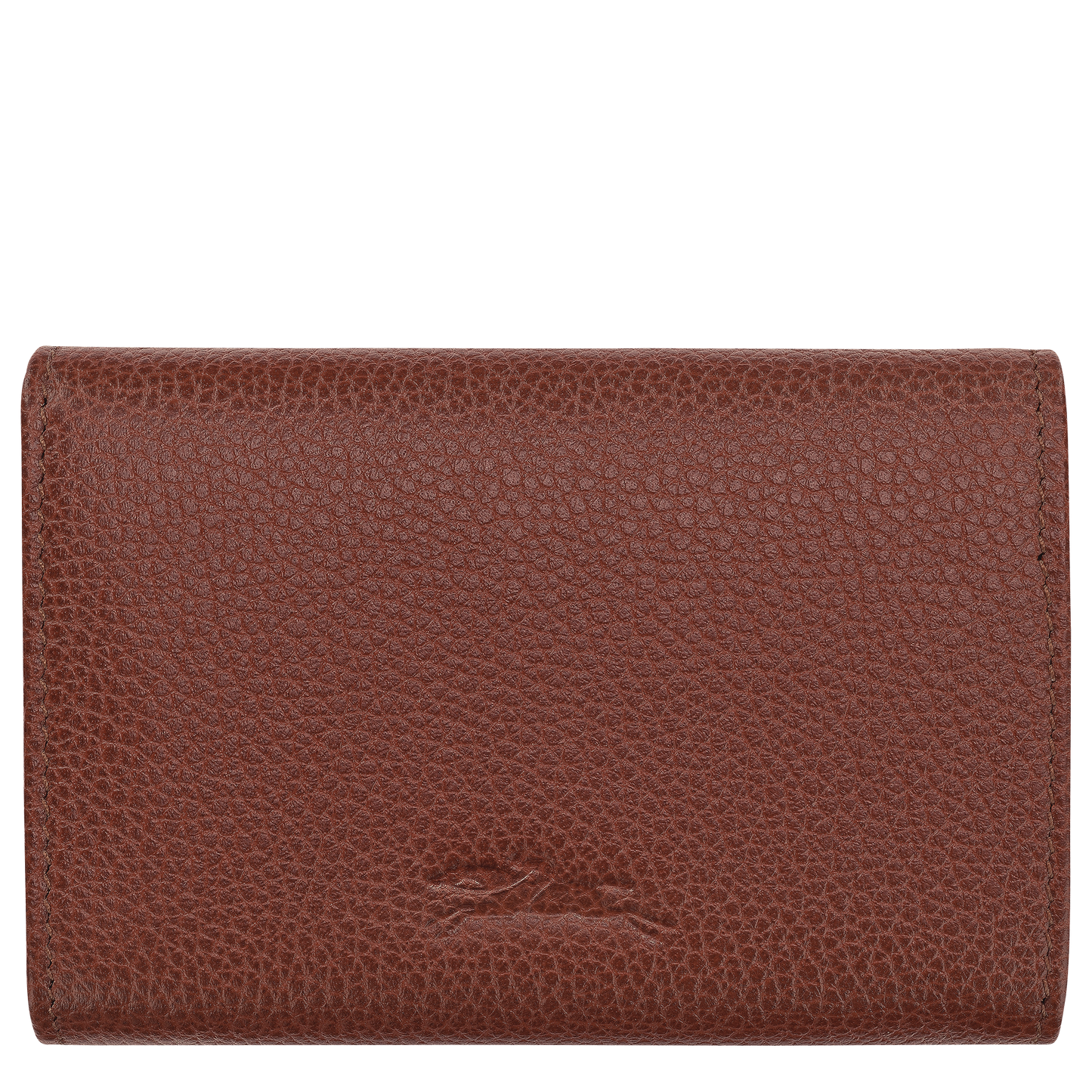LONGCHAMP-Le Foulonné Compact wallet-Coffee-30058021M02-2