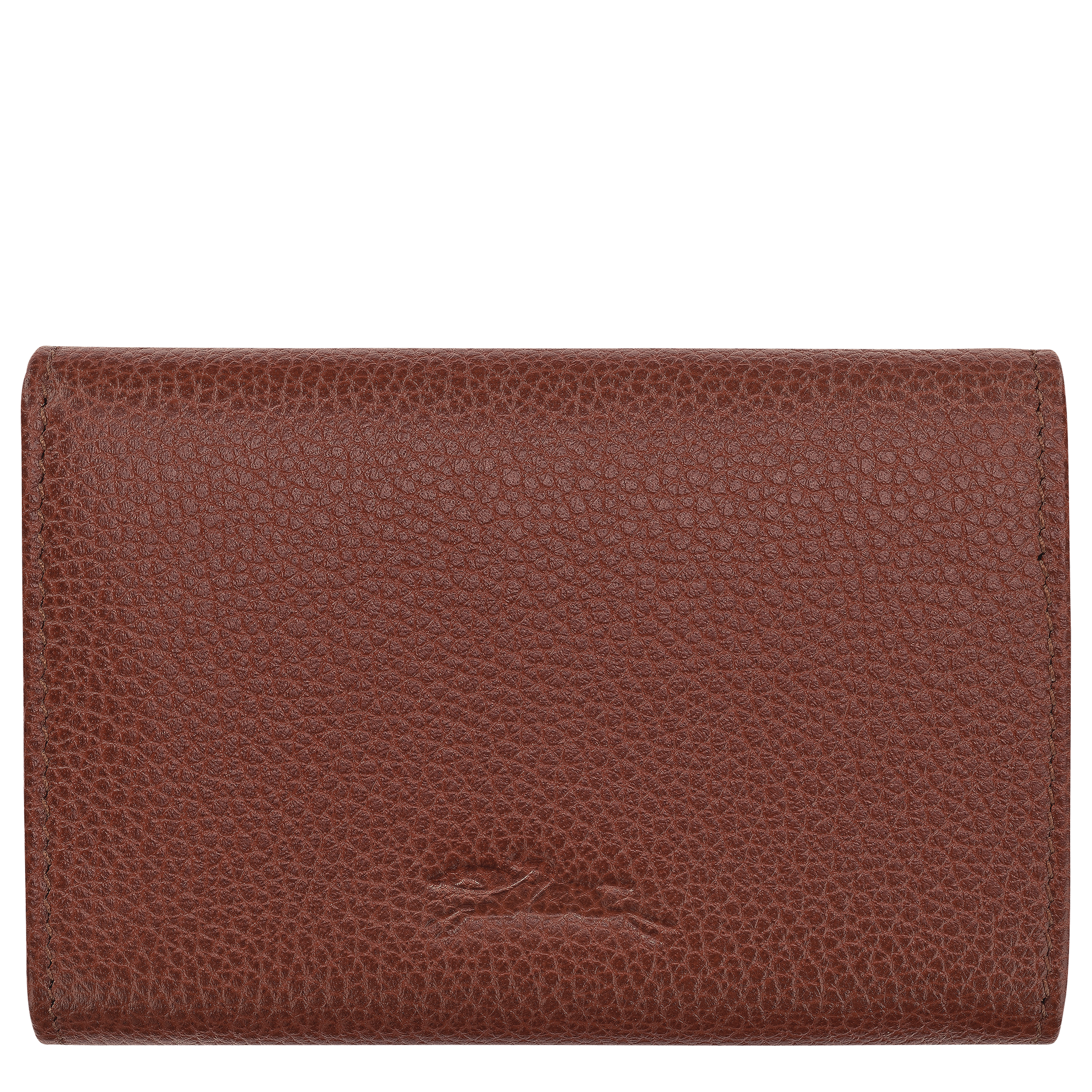 LONGCHAMP-Le Foulonné Compact wallet-Coffee-30058021M02-2