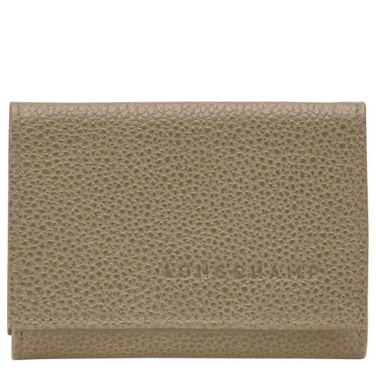 LONGCHAMP-Le Foulonné Compact wallet-Lichen-30058021M69-1