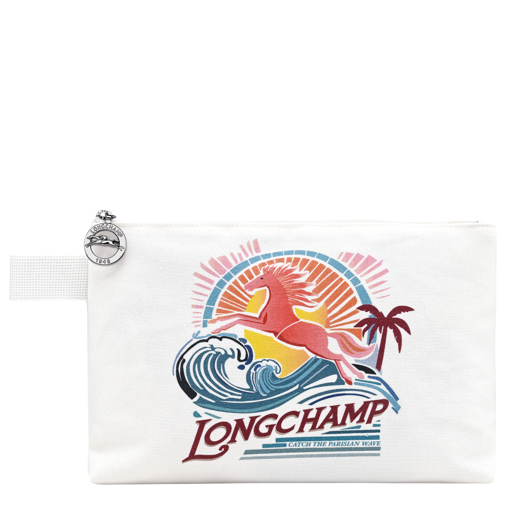 LONGCHAMP-Le Pliage Collection Pouch-Rainbow-30060HJAM36-1