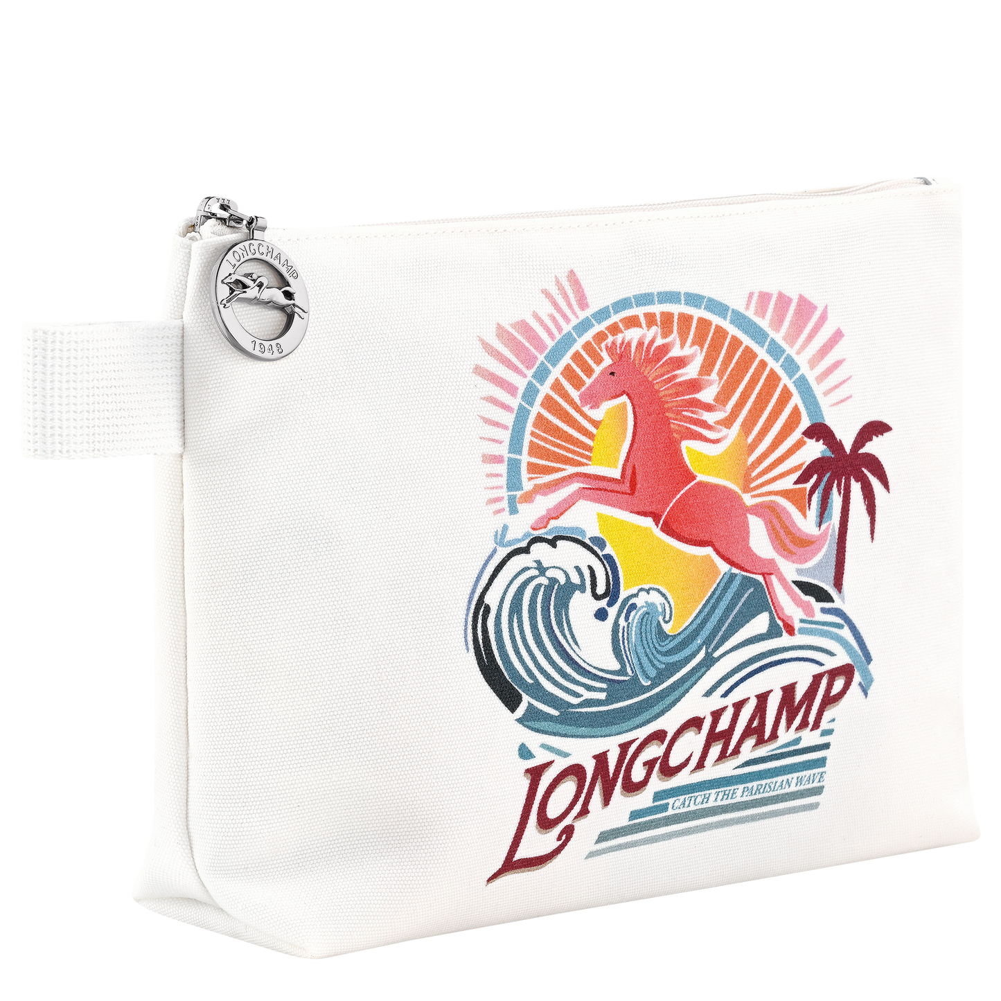 LONGCHAMP-Le Pliage Collection Pouch-Rainbow-30060HJAM36-3