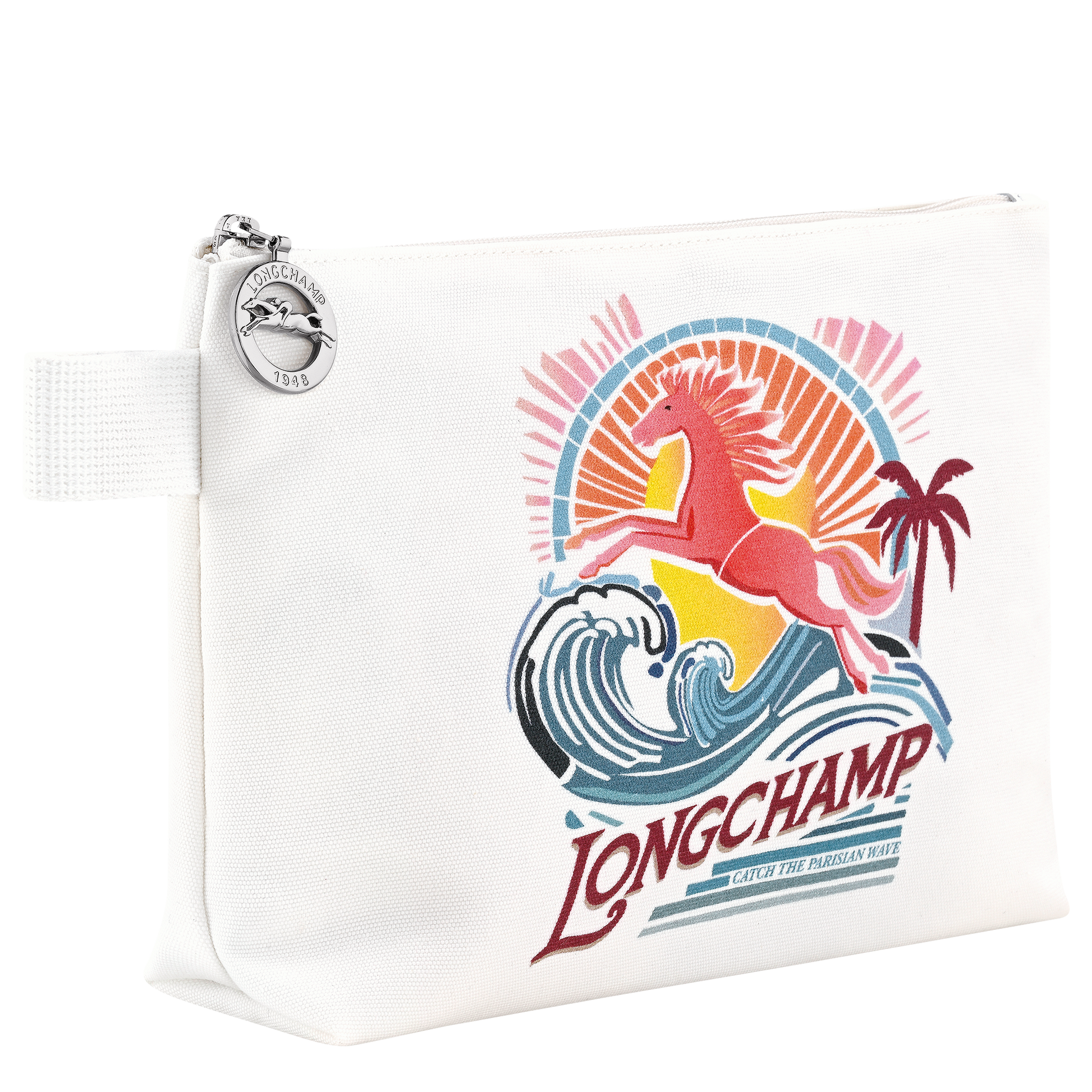 LONGCHAMP-Le Pliage Collection Pouch-Rainbow-30060HJAM36-3