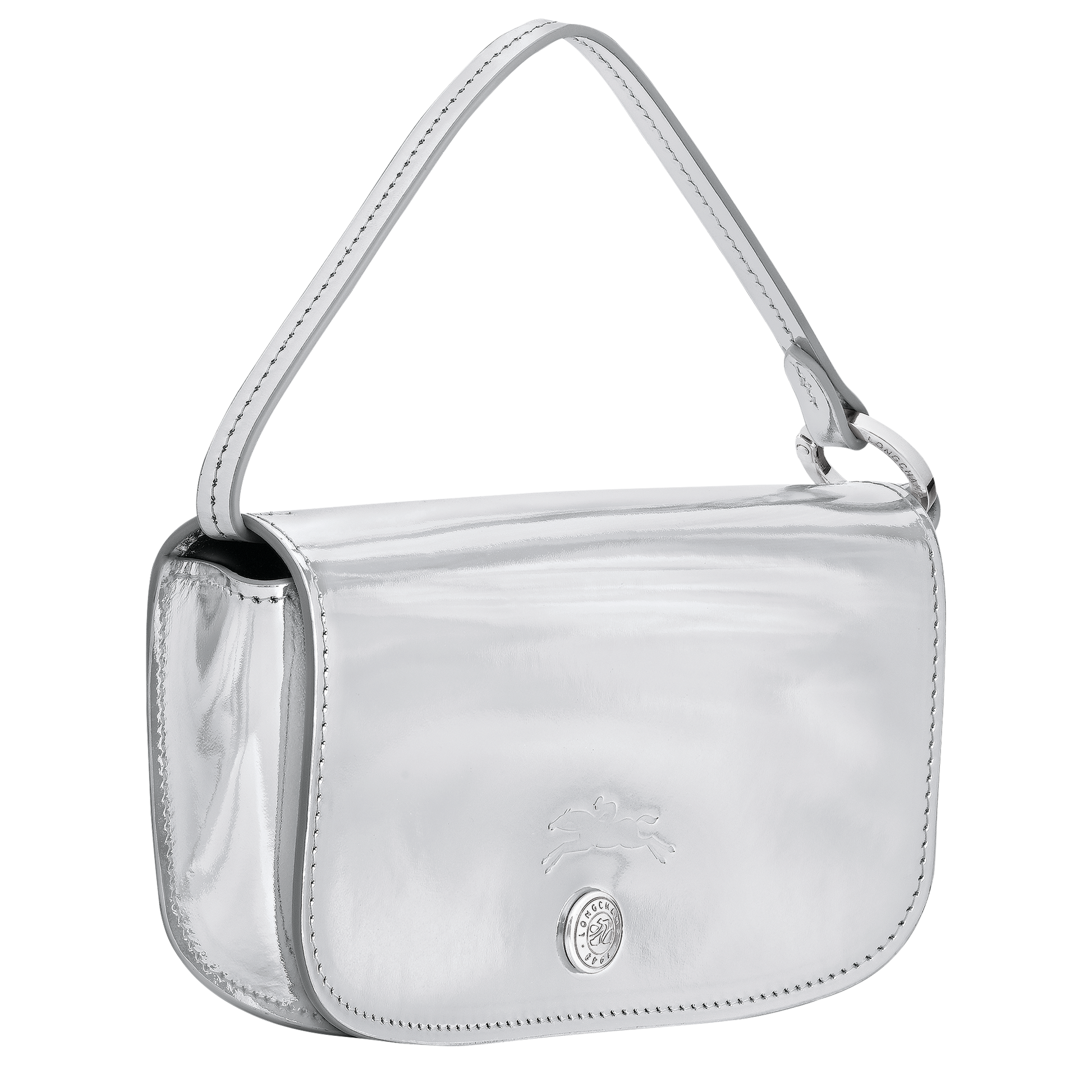 LONGCHAMP-Le Roseau Eyewear case-Silver-30062HJY023-3