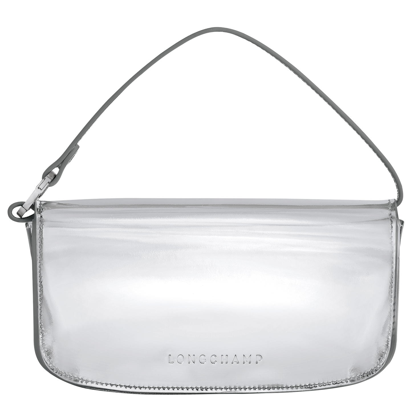 LONGCHAMP-Le Roseau Eyewear case-Silver-30062HJY023-2