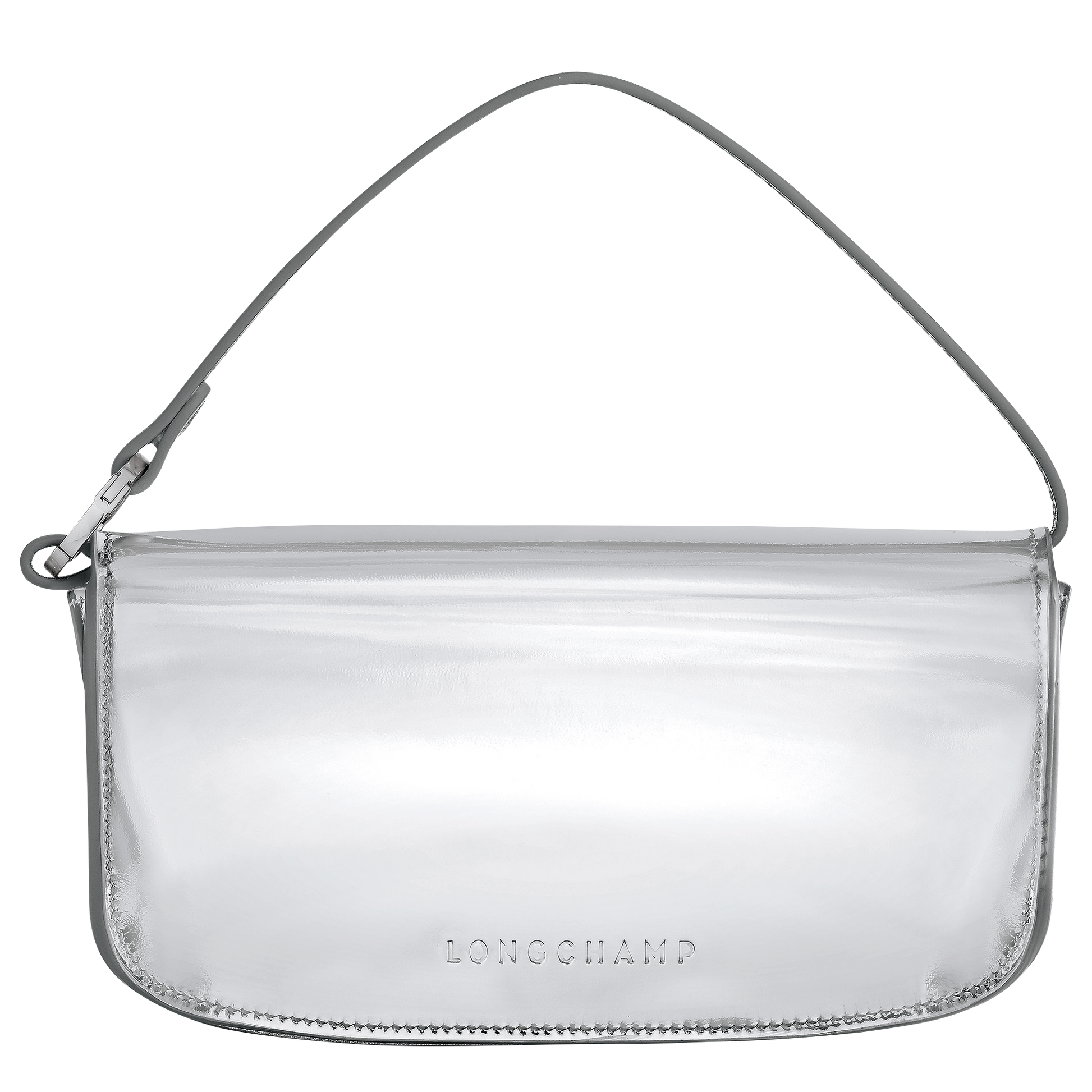 LONGCHAMP-Le Roseau Eyewear case-Silver-30062HJY023-2