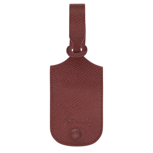 LONGCHAMP-Le Pliage One Luggage tag-Burgundy-30063K03P87-1