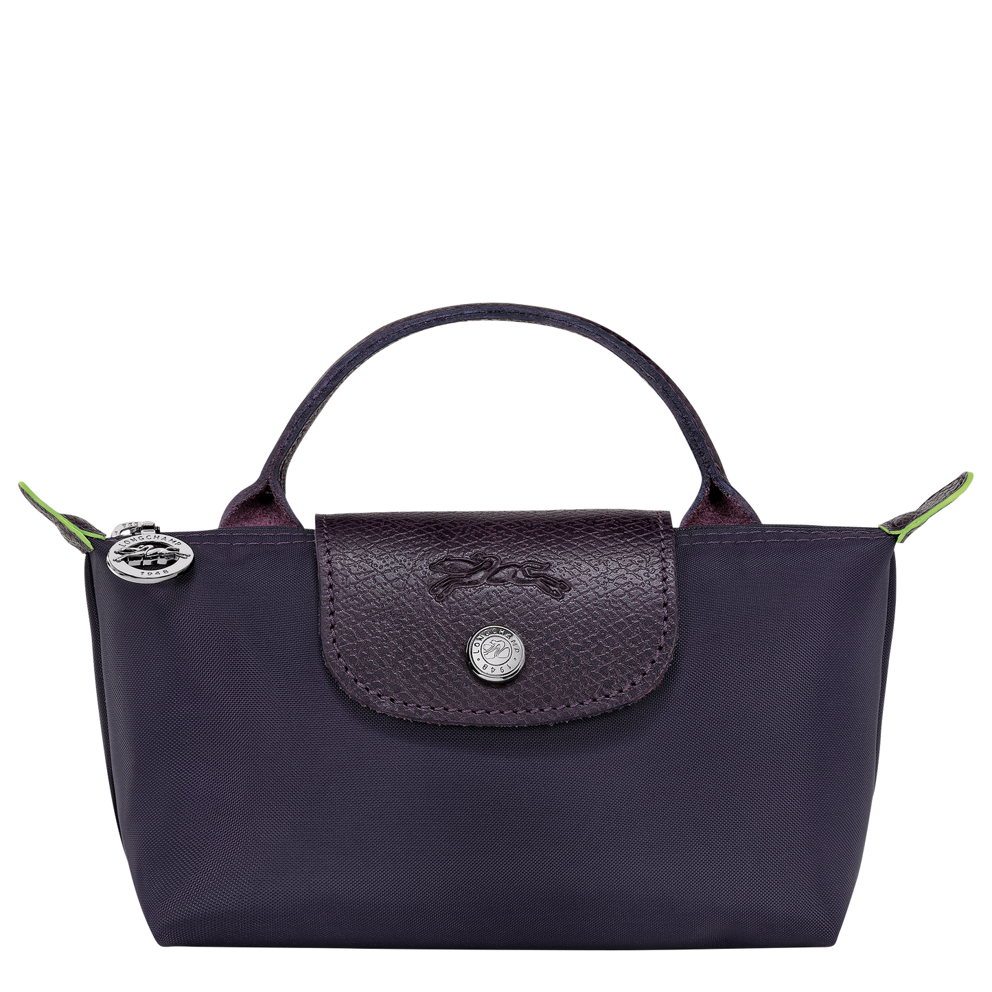 Le Pliage Green Pouch with handle